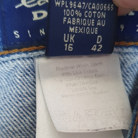 Eddie Bauer Vintage 90's  High Rise‎ Jeans Women's Size 12 - Picture 12 of 13